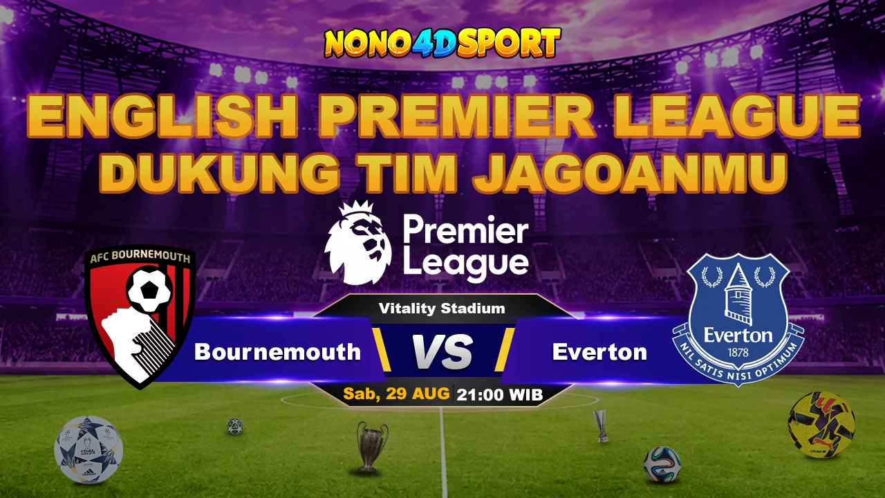 Prediksi Skor Bournemouth vs Everton