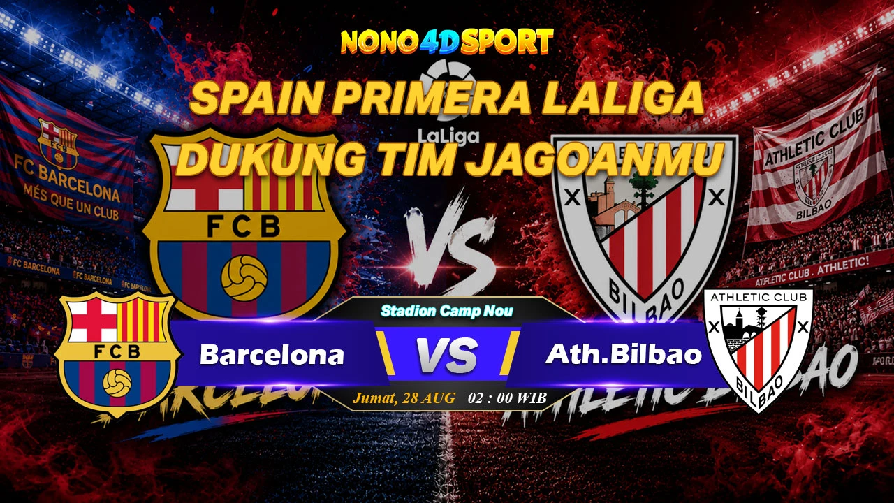 Prediksi Skor Barcelona vs Ath.Bilbao dan Statistik di Spain Primera LaLiga